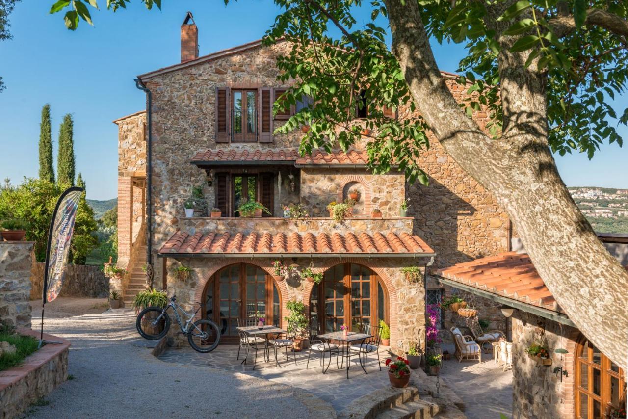 Agriturismo Schiaccia Ghiande Massa Marittima Zewnętrze zdjęcie